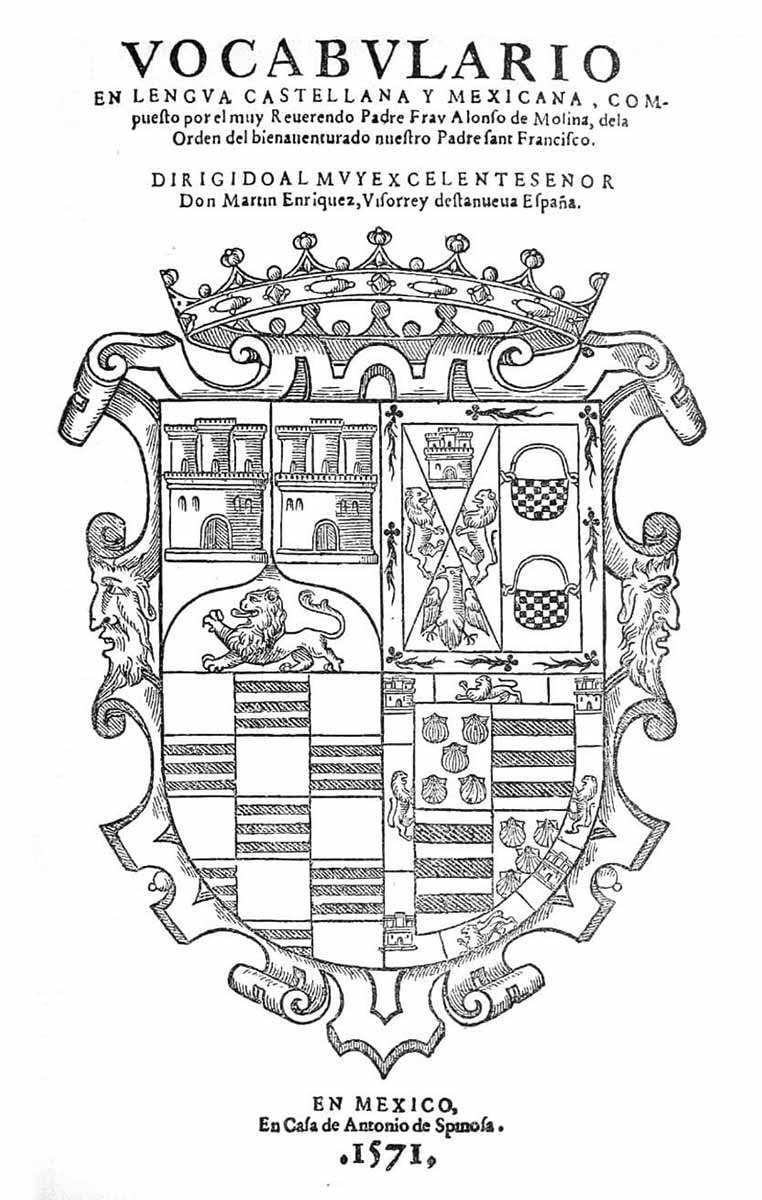 alfonso de molina nahuatl spanish dictionary