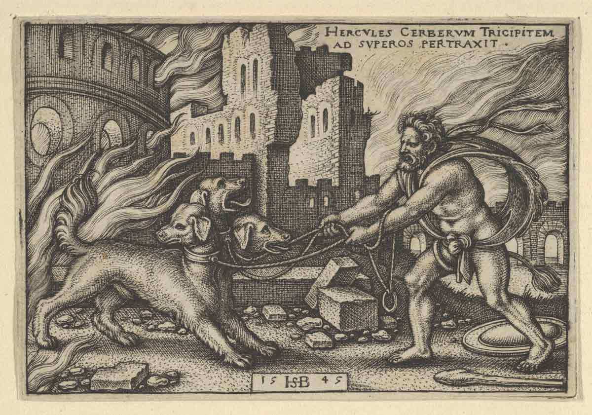 hercules cerberus labour underworld